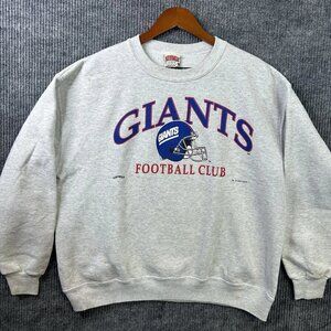 Vintage New York Giants Sweatshirt, Retro NFL NY Giants Football Team Shirt Tee